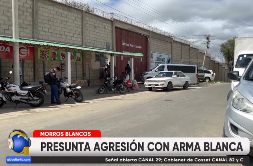 REO RECIBE AGRESIÓN CON ARMA BLANCA DENTRO DEL PENAL