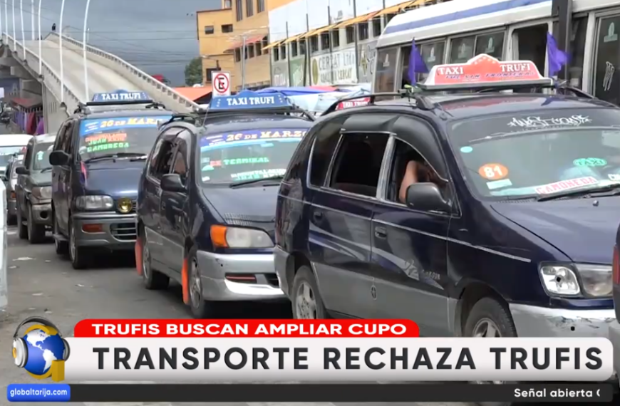 TRANSPORTISTAS RECHAZAN MINIBUSES PARA OPERAR COMO TRUFIS