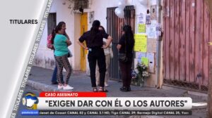 TITULARES jueves 27 de agosto de 2026